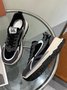 Vintage Stitching Lightweight Breathable Luminous Sneakers