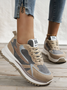 Vintage Stitching Lightweight Breathable Luminous Sneakers