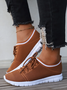 Lightweight Breathable Flyknit Lace-Up Sneakers