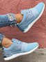 Lightweight Breathable Lace-Up Sneakers