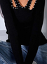 Casual Plain Regular Fit Long sleeve T-Shirt