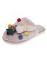 Cartoon Christmas Tree Fuzzy Ball Fuzzy Slippers