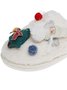 Cartoon Christmas Tree Fuzzy Ball Fuzzy Slippers