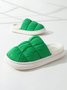 Thermal Lined Quilted Bedroom Slippers