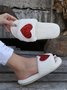 Heart Glitter Decor Fluffy Open-Top Slippers