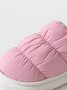 Thermal Lined Quilted Bedroom Slippers