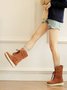 Artificial Suede Upper Long Plush Thermal Boots