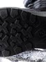 Plus Size Non-Slip Furry Lined Lace-Up Outdoor Boots