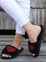 Heart Glitter Decor Fluffy Open-Top Slippers