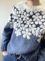 Floral Sweater
