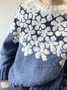 Floral Sweater