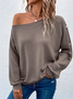 Casual Long Sleeve Loose T-Shirt