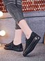 Rhinestone Lace-up Canvas Sneakers