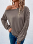 Casual Long Sleeve Loose T-Shirt