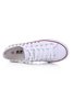 Rhinestone Lace-up Canvas Sneakers
