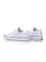 Rhinestone Lace-up Canvas Sneakers