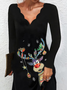 Animal Casual Jersey Dress