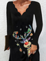 Animal Casual Jersey Dress