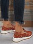 Women's Snakeskin Casual Slip On Sneakers