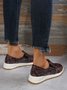Women's Snakeskin Casual Slip On Sneakers