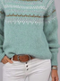 Plus size Long Sleeve Casual Jumper