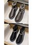 Rhinestone Chain Waterproof Snow Boots
