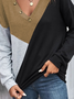 Casual Jersey Loose Long sleeve T-Shirt