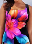 Floral Casual One-Piece