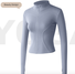 Plain Quick Dry Sports Zipper Yoga & Fitness