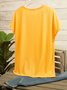 Fit Casual Jersey Crew Neck T-shirt
