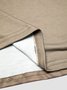 V Neck Striped Casual Cotton-Blend Maxi