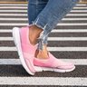 Womens Daily All Season Flat Heel Breathable Sneakers