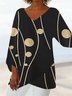 V Neck Casual Loose Blouses