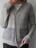 Casual Striped Knitted Sweater coat