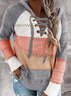 Casual Acrylic Loose Hooded Sweaters