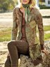 Shift Long Sleeve Cotton Vintage Fleece Coat