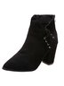 Casual Simple Stitching Zipper Boots