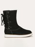 Leopard Snake Print Plain Casual Short Boots