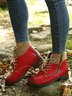 Casual Simple Plain Upgraded Martin Combat Combat Boots