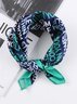 Style Comes From Within Yourself Casual Silk Contrast Square Scarf