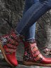 Ethnic Vintage Floral Boots