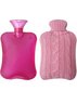 Winter Home Large Capacity Water Injection Explosion-proof Water Bag Braided Twist Pattern Hand Warmer