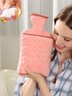 Winter Water Bag Home Thickened Large Capacity Water Injection Explosion-proof Water Bag Plush Hand Warmer