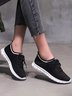 Lightweight Breathable Flyknit Lace-Up Sneakers