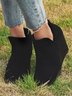 Vintage Leopard Wedge Booties