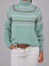 Plus size Long Sleeve Casual Jumper