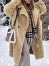 Casual Long Sleeve Outwear Coat