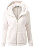 Casual Long Sleeve Hooded Coat